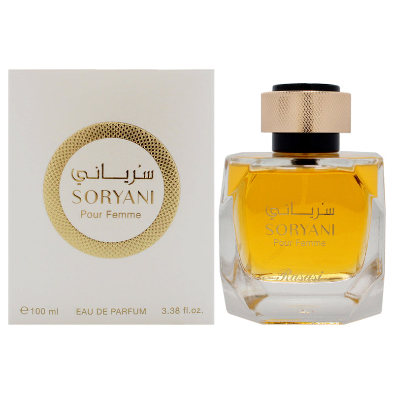 Rasasi Soryani by Rasasi for Women - 3.38 oz EDP Spray