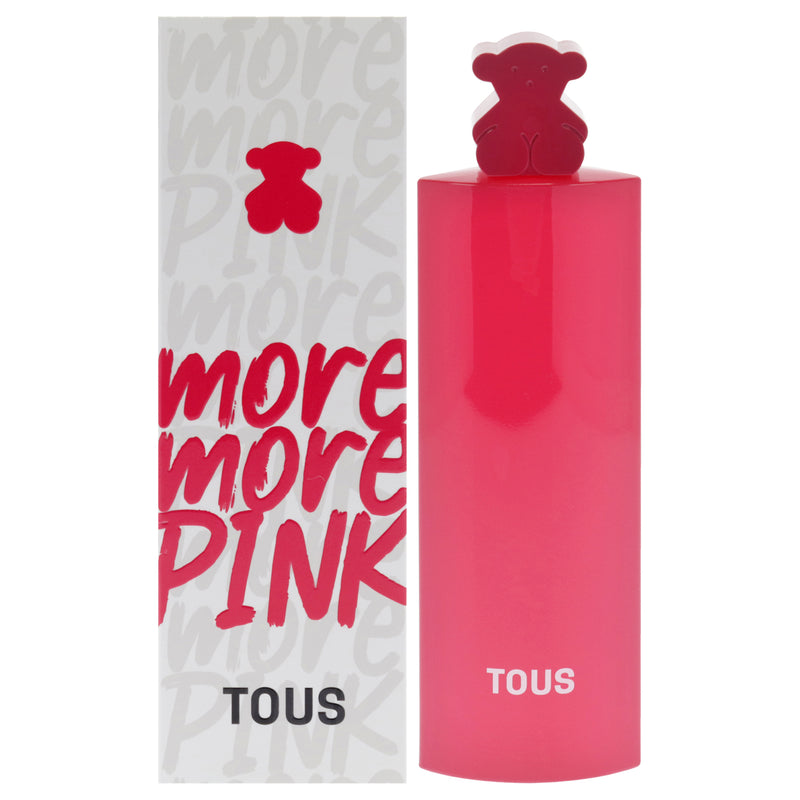 Tous Tous More More Pink by Tous for Women - 3 oz EDT Spray
