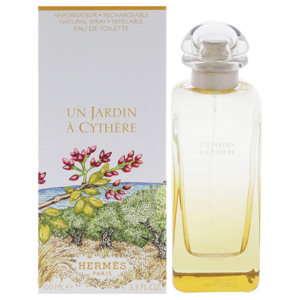 Hermes Un Jardin A Cythere by Hermes for Unisex - 3.3 oz EDT Spray (Refillable)