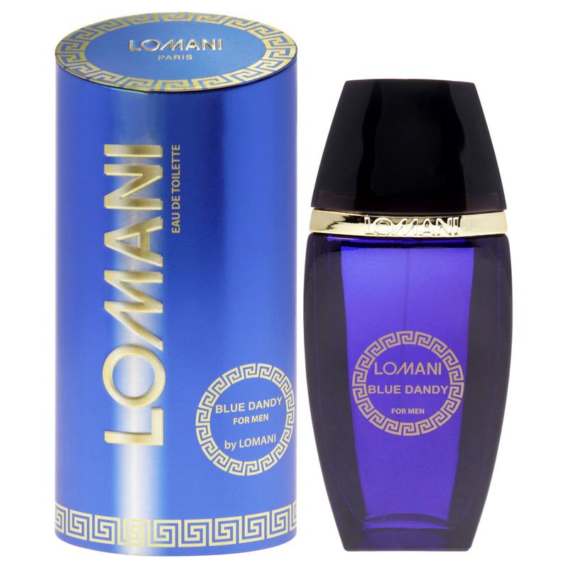 Lomani Blue Dandy by Lomani for Men - 3.3 oz EDT Spray