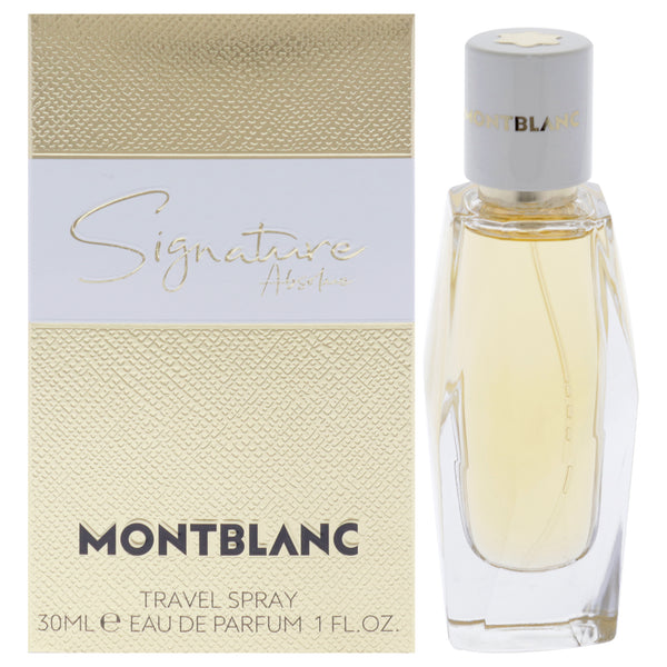 Mont Blanc Signature Absolue by Mont Blanc for Women - 1 oz EDP Spray