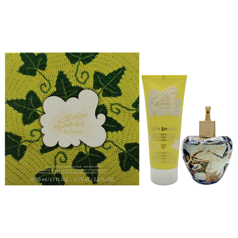 Le Parfum by Lolita Lempicka for Women - 2 Pc Gift Set 1.7oz EDP Spray, 2.5oz Body Lotion