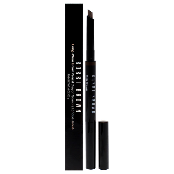 Long Wear Brow Pencil - 8 Rich Brown by Bobbi Brown for Women - 0.01 oz Eyebrow Pencil