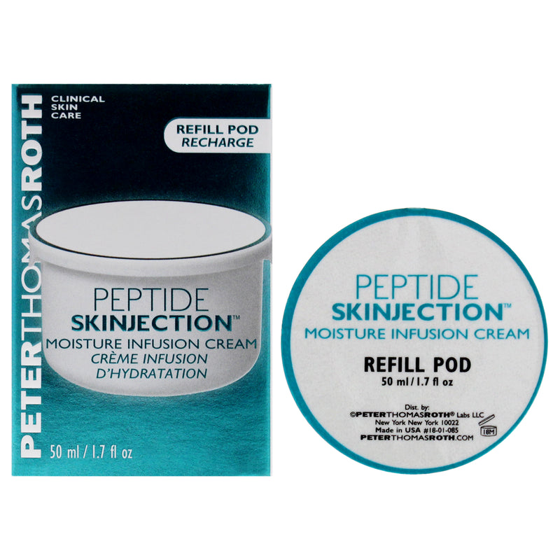 Peptide Skinjection Moisture Infusion Cream by Peter Thomas Roth for Unisex - 1.7 oz Cream (Refill)