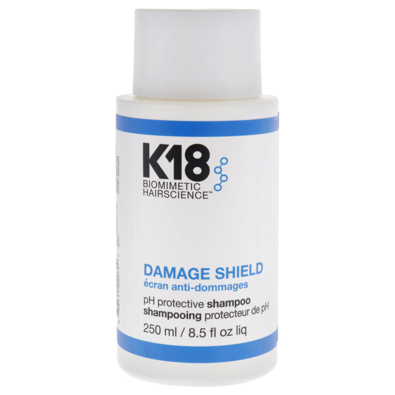 K18 Hair Damage Shield PH Protective Shampoo by K18 Hair for Unisex - 8.5 oz Shampoo