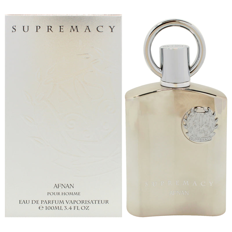 Afnan Supermacy Silver by Afnan for Men - 3.4 oz EDP Spray