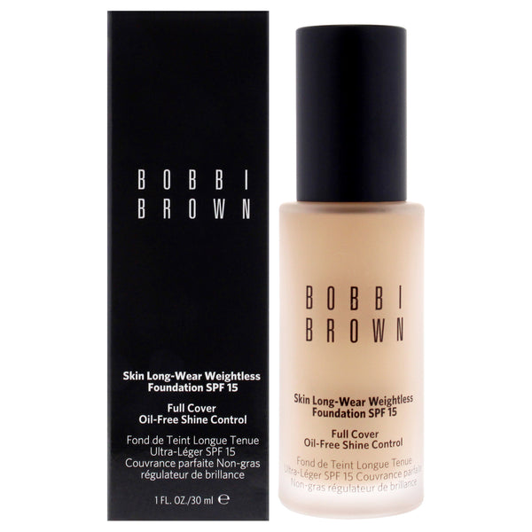 Skin Long-Wear Weightless Foundation SPF 15 - W-048 Golden Beige by Bobbi Brown for Women - 1 oz Foundation