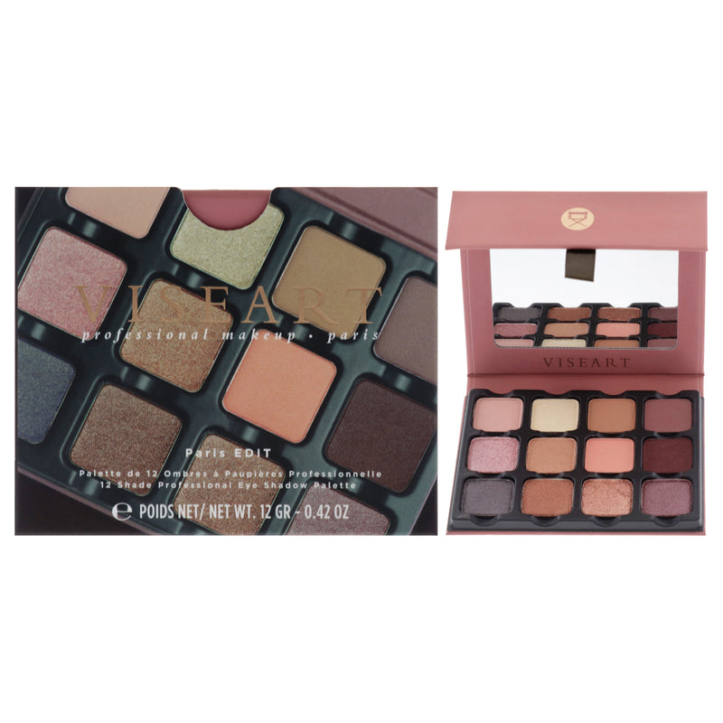 Eyeshadow Palette - Paris Edit by Viseart Paris for Women - 0.42 oz Eye Shadow