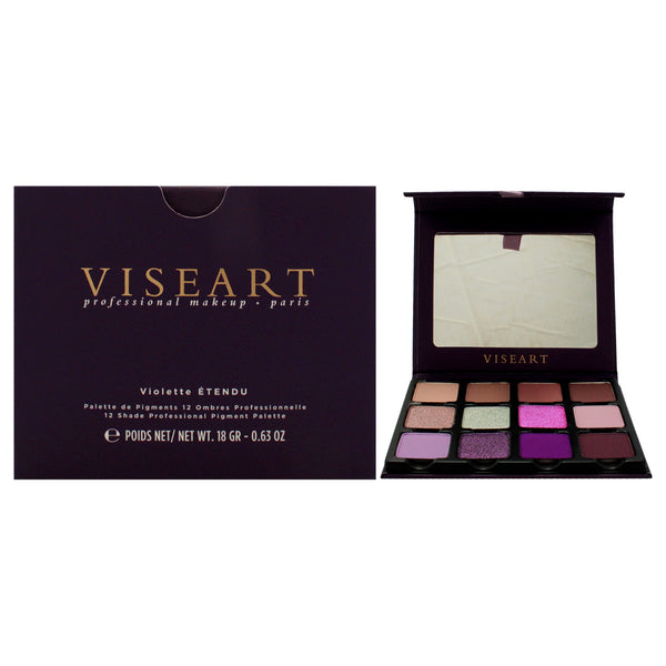 Eyeshadow Palette - Violette Etendu by Viseart Paris for Women - 0.63 oz Eye Shadow