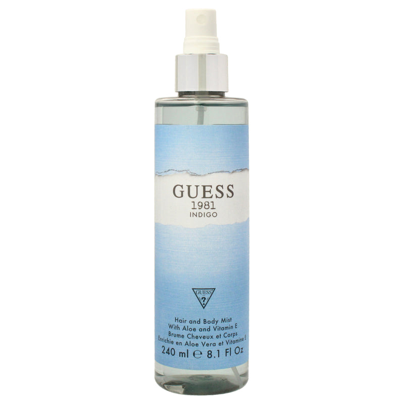 Guess Guess 1981 Indigo Hair And Body Mist by Guess for Women - 8.1 oz Body Mist