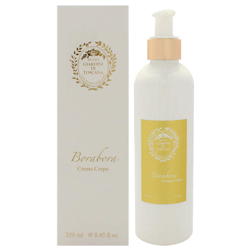 Borabora Body Cream by Giardini Di Toscana for Unisex - 8.45 oz Body Cream