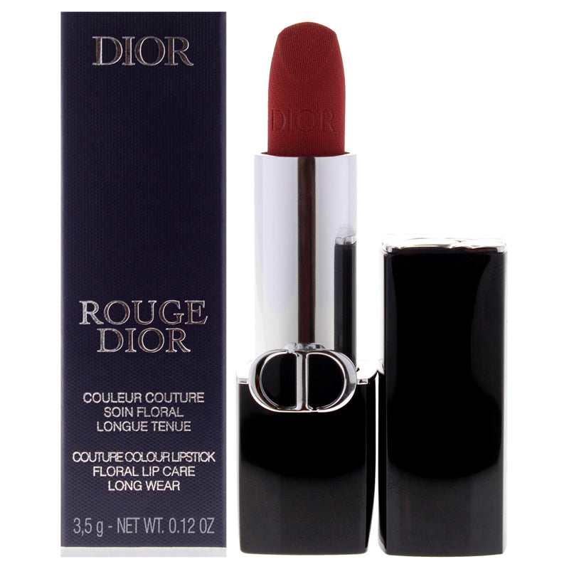 Rouge Dior Couture Velvet Lipstick - 772 Classic Rosewood by Christian Dior for Women - 0.12 oz Lipstick (Refillable)