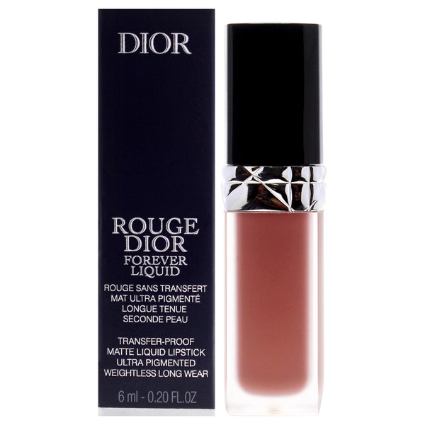 Rouge Dior Forever Liquid Matte Lipstick - 300 Forever Nude Style by Christian Dior for Women - 0.2 oz Lipstick