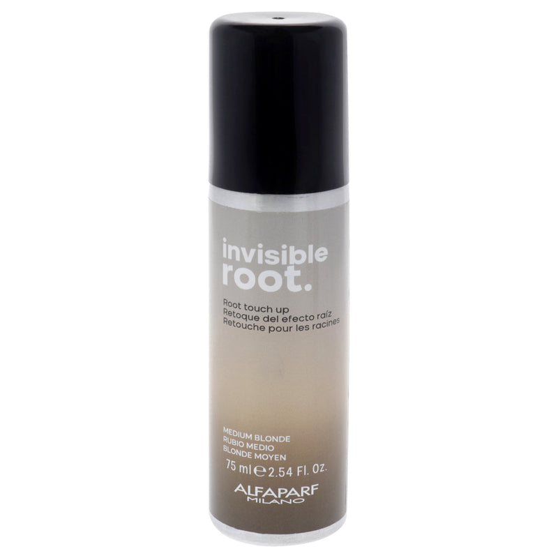 Alfaparf Milano Invisible Root Touch Up Spray - Medium Blonde by Alfaparf Milano for Unisex - 2.54 oz Hair Color