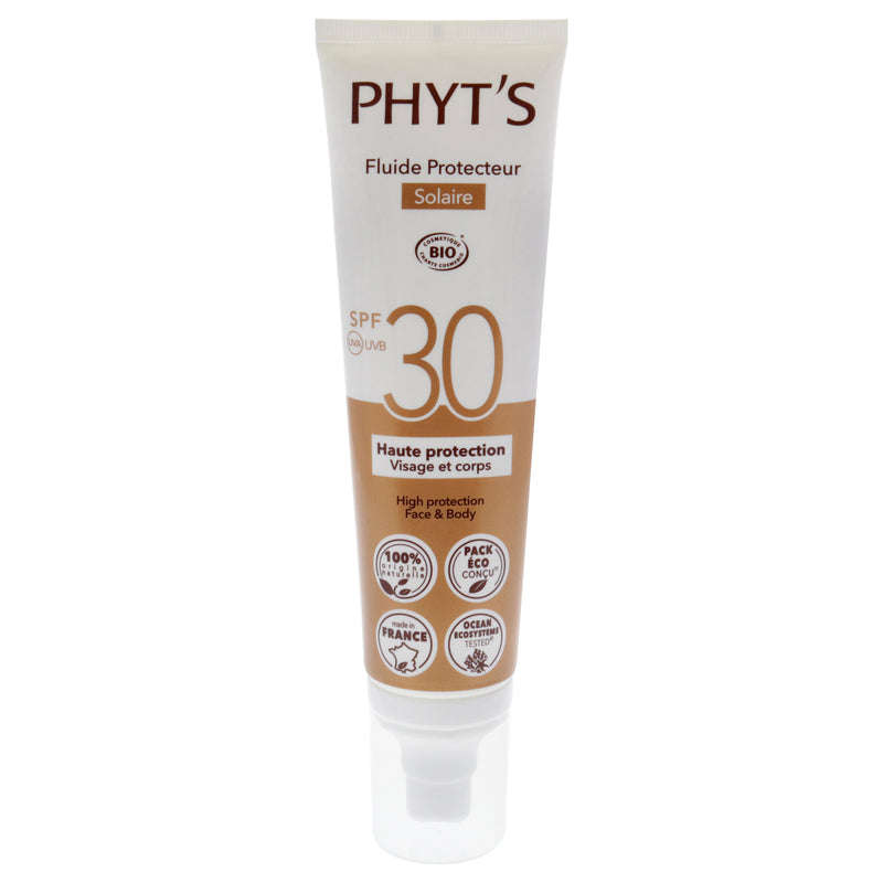 High Protective Face and Body SPF 30 by Phyts for Unisex - 3.3 oz Sunscreen