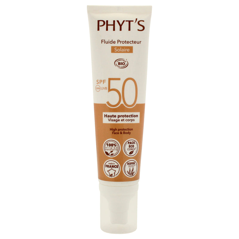 Phyts Sun Protective Fluid SPF 50 by Phyts for Unisex - 3.3 oz Sunscreen