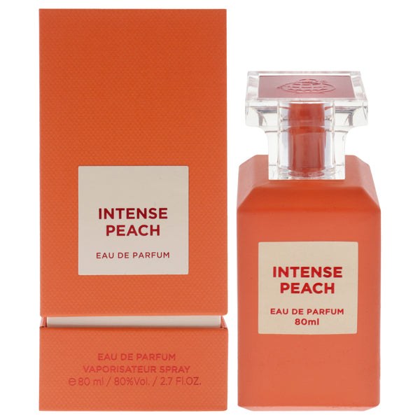 Intense Peach by Fragrance World for Women - 2.7 oz EDP Spray