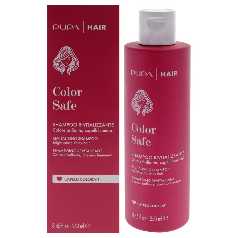 Color Safe Revitalizing Shampoo by Pupa Milano for Women - 8.45 oz Shampoo