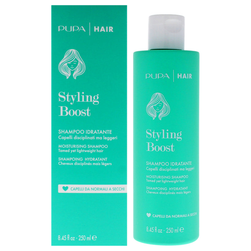 Styling Boost Moisturising Shampoo by Pupa Milano for Women - 8.45 oz Shampoo