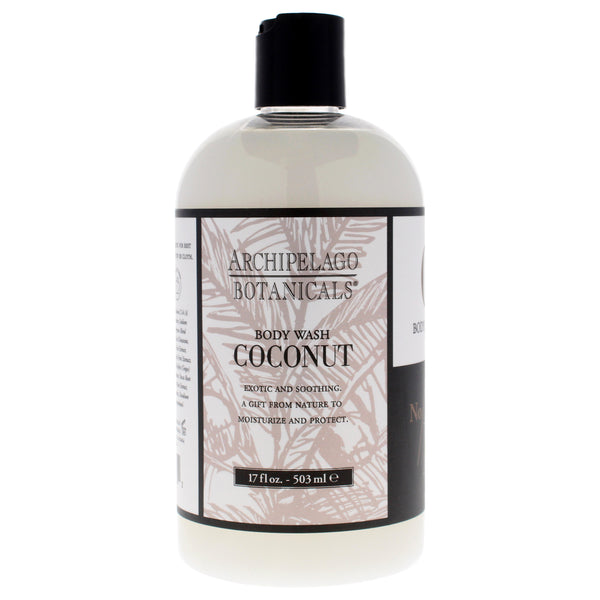 Body Wash - Coconut by Archipelago Botanicals for Unisex - 17 oz Body Wash