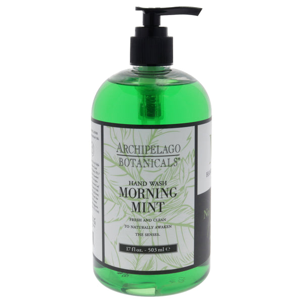 Hand Wash - Morning Mint by Archipelago Botanicals for Unisex - 17 oz Hand Wash