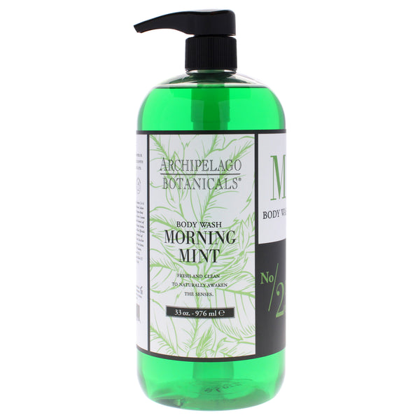 Body Wash - Morning Mint by Archipelago Botanicals for Unisex - 33 oz Body Wash