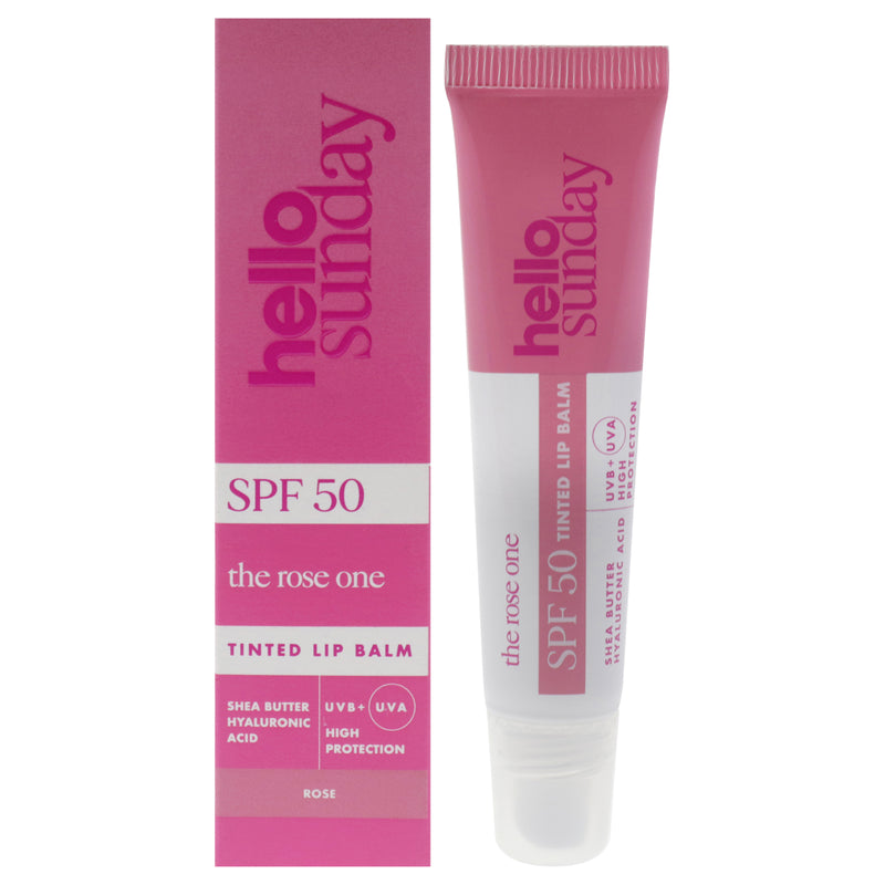 The One Tinted Lip Balm SPF 50 - Rose by Hello Sunday for Women - 0.5 oz Lip Balm