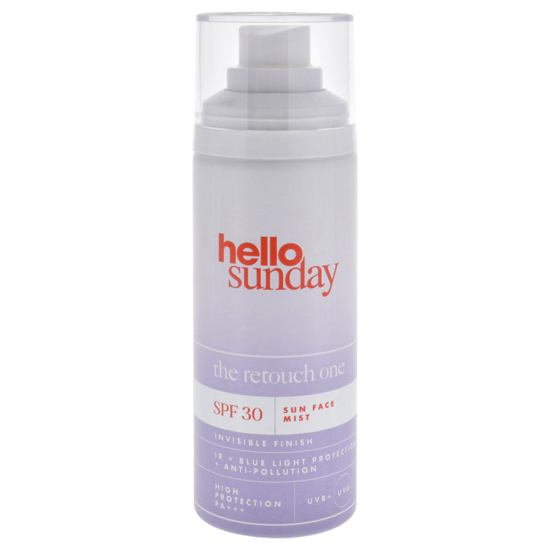 The Retouch One Sun Face Mist SPF 30 Pa Plus by Hello Sunday for Women - 2.54 oz Mist