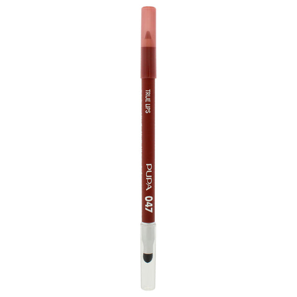 True Lips Blendable Lip Liner - 047 Deep Nude by Pupa Milano for Women - 0.042 oz Lip Liner