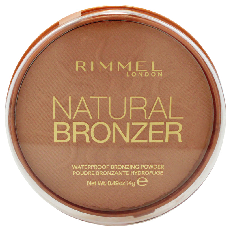 Natural Bronzer Waterproof Powder - 022 Sun Bronze by Rimmel London for Women - 0.49 oz Bronzer