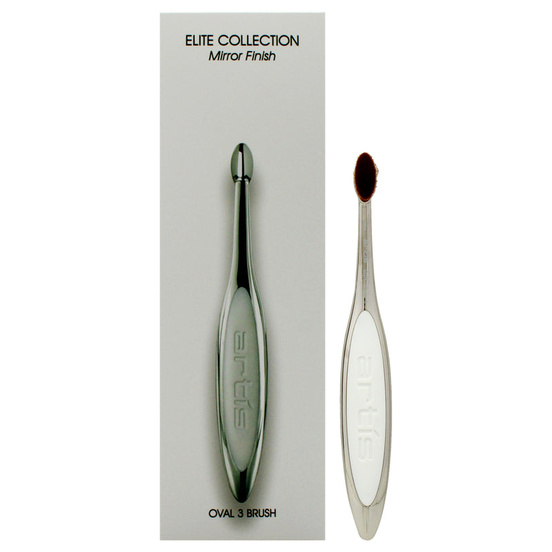 Elite Collection Oval 3 Brush - Mirror by Artis for Women - 1 Pc Brush