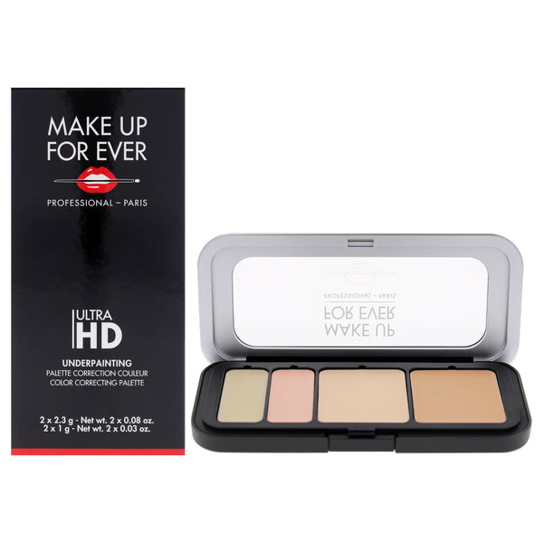 Make Up For Ever Ultra HD Underpainting Color Correcting Palette - 25 Light  by Make Up For Ever for Women - 0.22 oz Makeup