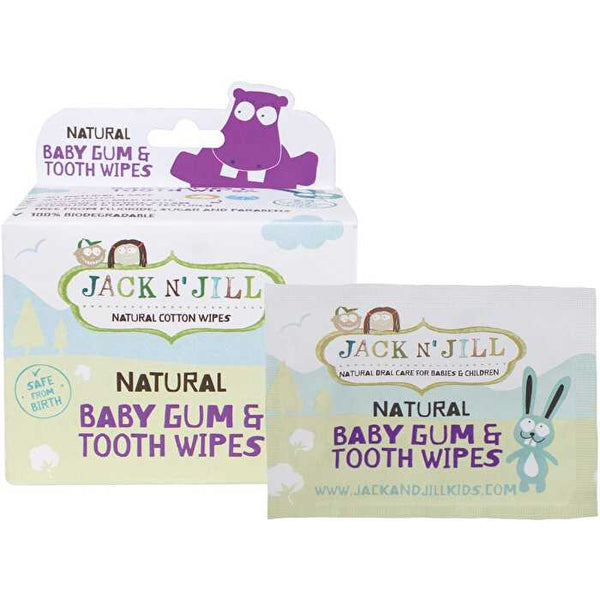 Jack N' Jill Baby Gum & Tooth Wipes 8x 25pcs