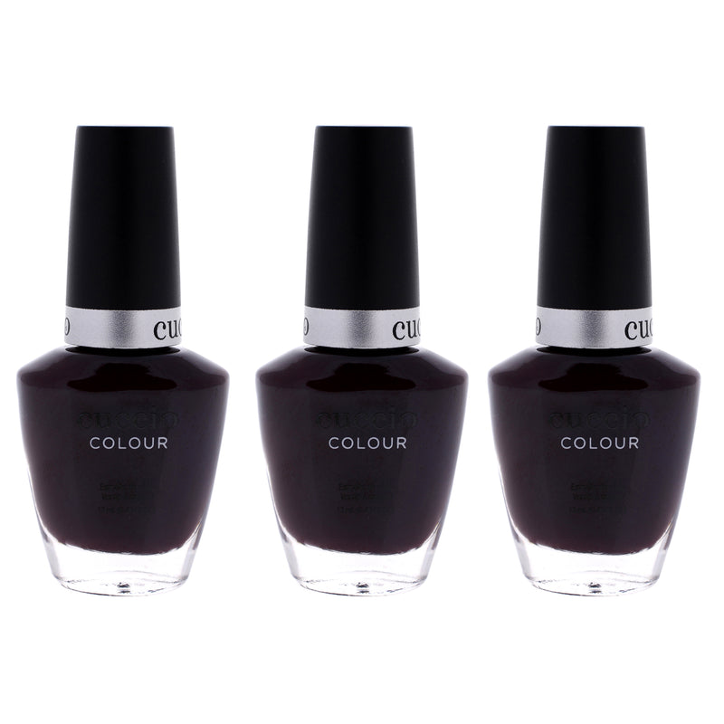 Colour Nail Polish - Positively Positano by Cuccio Colour for Women - 0.43 oz Nail Polish - Pack of 3