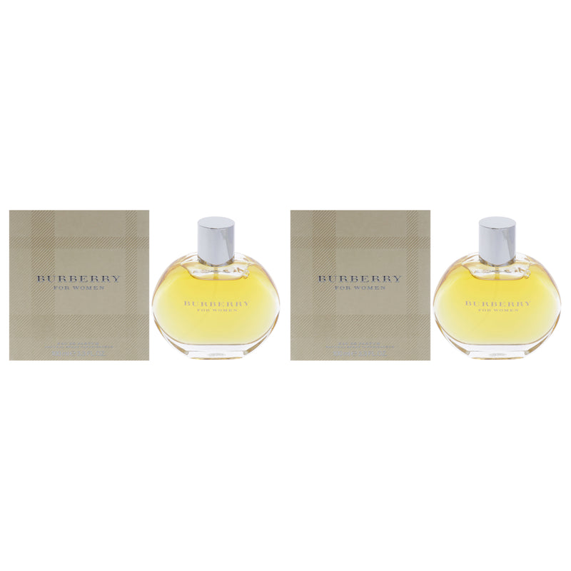 Burberry Burberry by Burberry for Women - 3.3 oz EDP Spray - Pack of 2