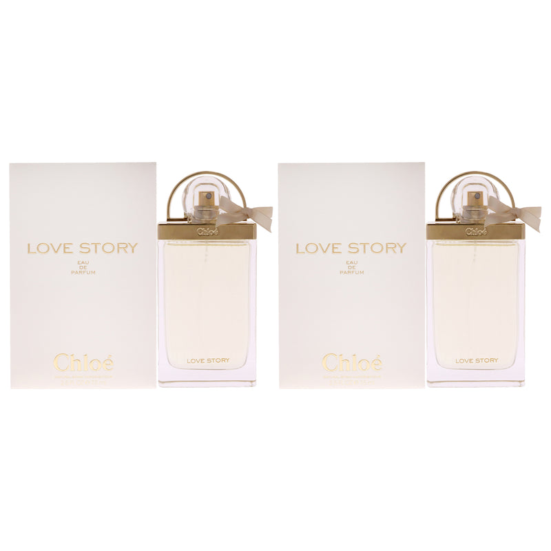 Chloe Chloe Love Story by Chloe for Women - 2.5 oz EDP Spray - Pack of 2