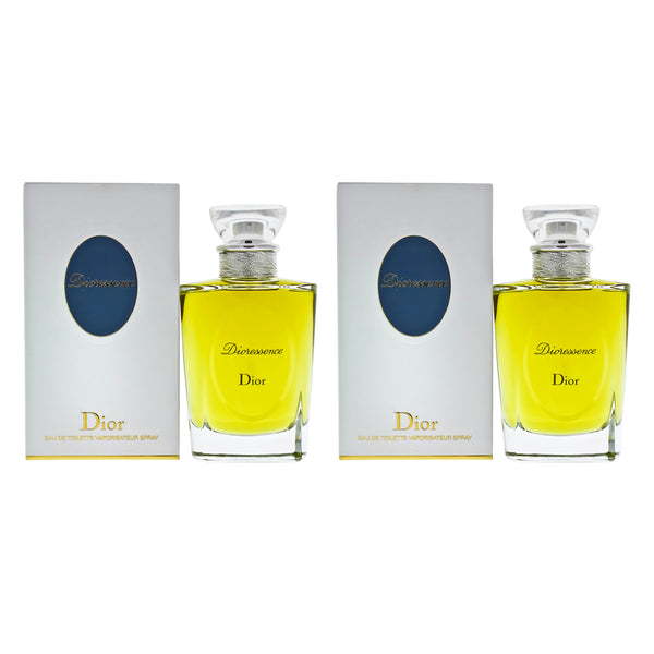 Christian Dior Dioressence by Christian Dior for Women - 3.4 oz EDT Spray - Pack of 2