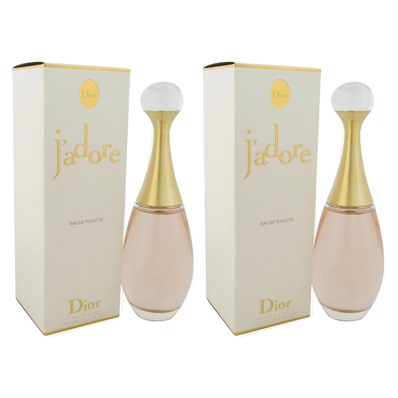 Christian Dior Jadore by Christian Dior for Women - 3.4 oz EDT Spray - Pack of 2