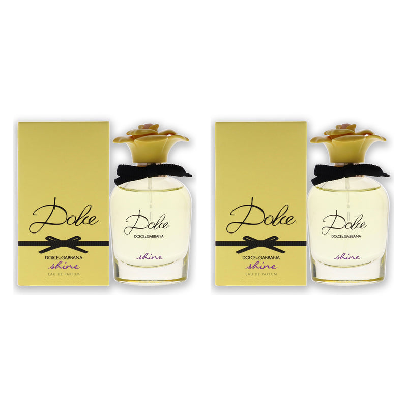 Dolce & Gabbana Dolce Shine by Dolce and Gabbana for Women - 1.6 oz EDP Spray - Pack of 2