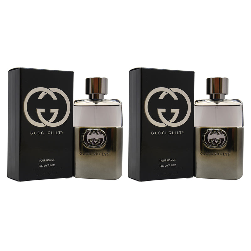 Gucci Gucci Guilty by Gucci for Men - 1.6 oz EDT Spray - Pack of 2