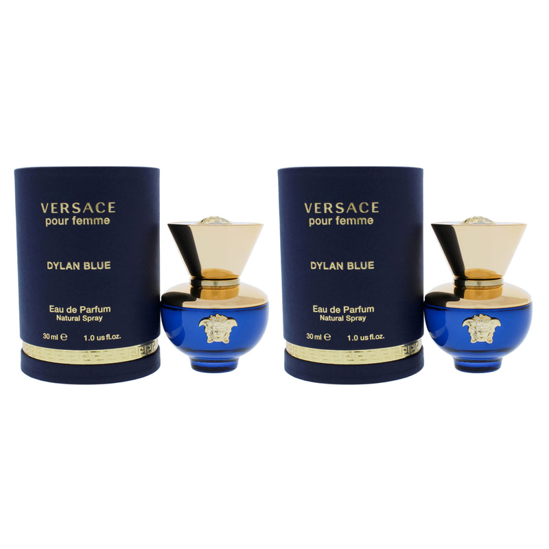 Versace Dylan Blue by Versace for Women - 1 oz EDP Spray - Pack of 2