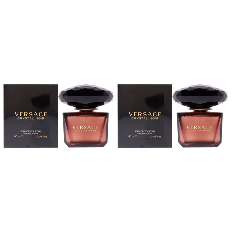 Versace Versace Crystal Noir by Versace for Women - 3 oz EDT Spray - Pack of 2