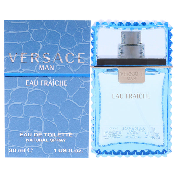 Versace Versace Man Eau Fraiche by Versace for Men - 1 oz EDT Spray - Pack of 2