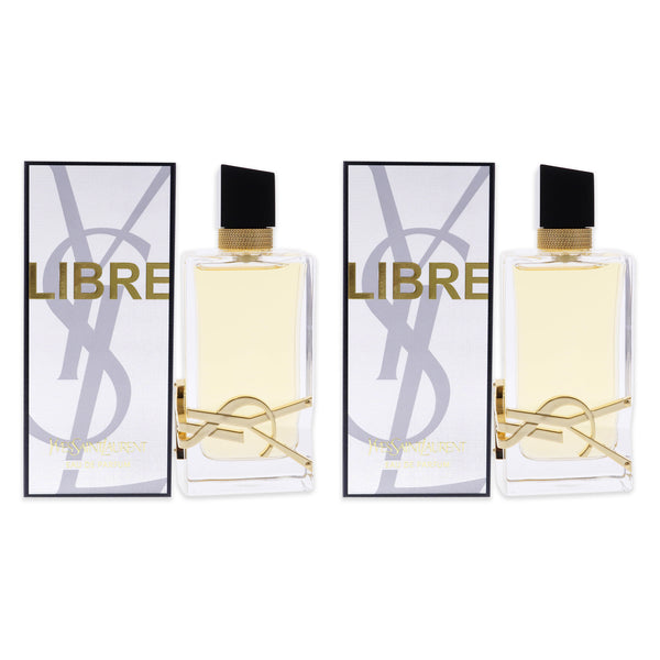 Yves Saint Laurent Libre by Yves Saint Laurent for Women - 3 oz EDP Spray - Pack of 2