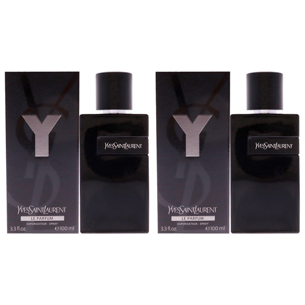 Yves Saint Laurent Y Le Parfum by Yves Saint Laurent for Men - 3.3 oz EDP Spray - Pack of 2