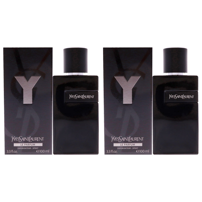 Yves Saint Laurent Y Le Parfum by Yves Saint Laurent for Men - 3.3 oz EDP Spray - Pack of 2