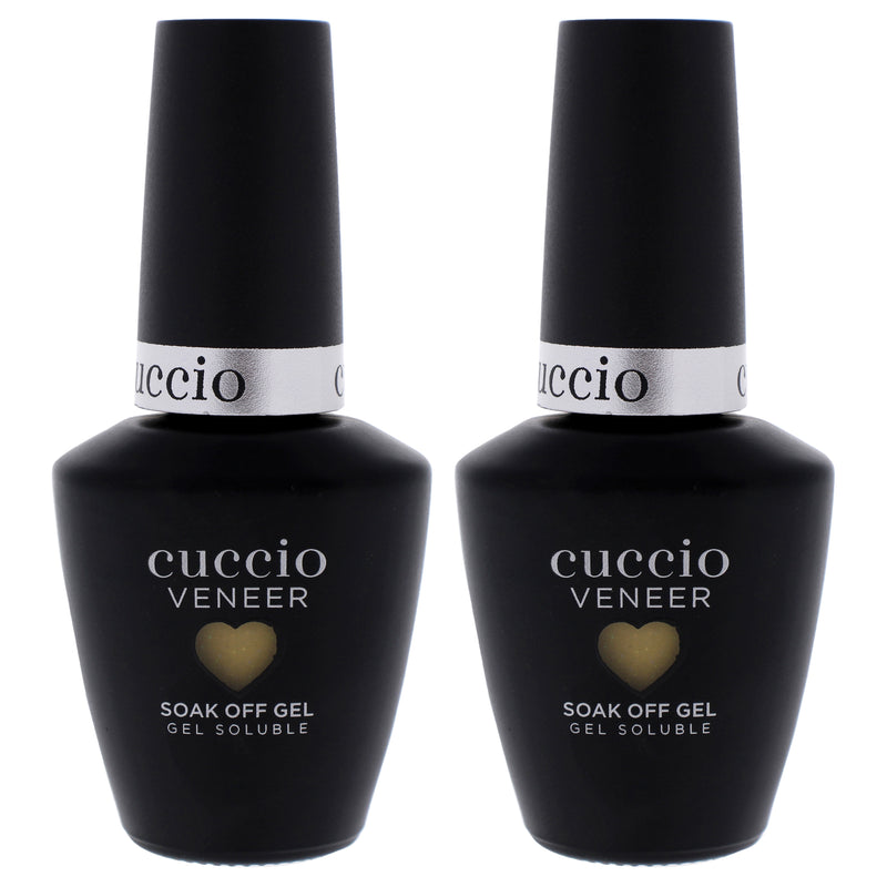 Cuccio Colour Veener Soak Off Gel - Everything Matters by Cuccio Colour for Women - 0.44 oz Nail Polish - Pack of 2