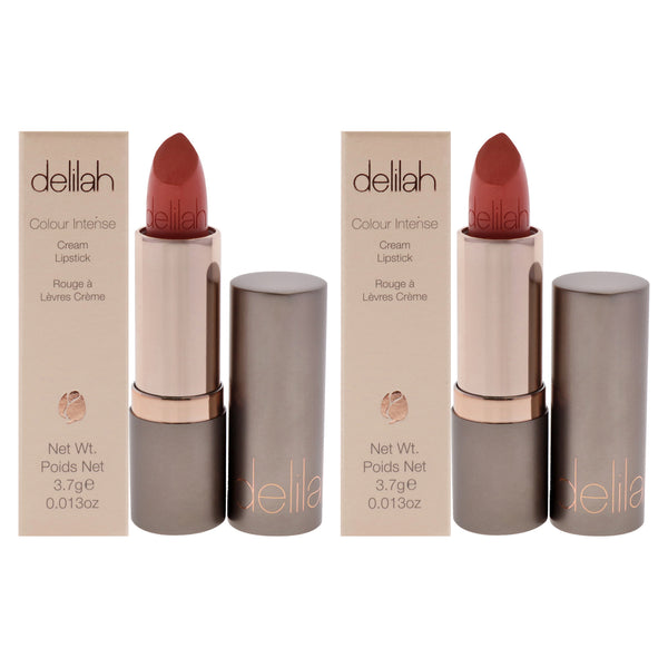 Delilah Colour Intense Cream Lipstick - Foxy by Delilah for Women - 0.013 oz Lipstick - Pack of 2