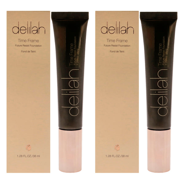 Delilah Future Resist Foundation SPF 20 - Pebble by Delilah for Women - 1.28 oz Foundation - Pack of 2