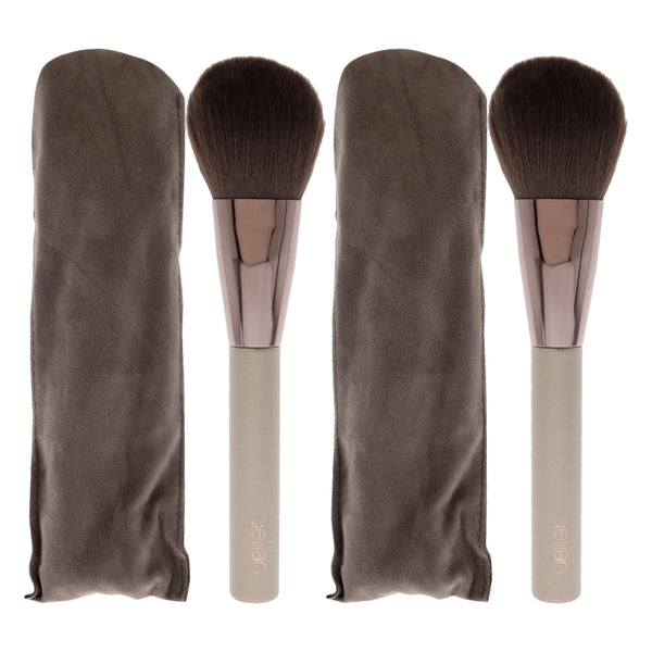 Delilah Large Powder Brush - BR02 by Delilah for Women - 1 Pc Brush - Pack of 2